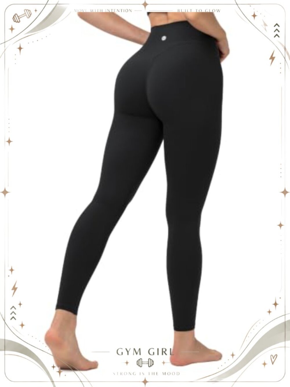 BareLuxe Soft Compression 7/8 Leggings for Women High Waisted